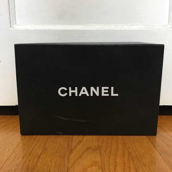 Chanel Black Leather Pumps Heels with Bow - Picture 7 of 8